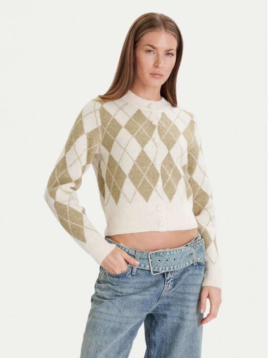 Obrázek produktu Vero Moda Kardigan Halo 10342792 Zelená Regular Fit