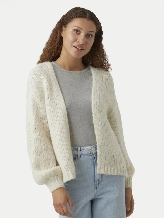 Obrázek produktu Vero Moda Kardigan Maybe 10273101 Écru Oversize Krémová