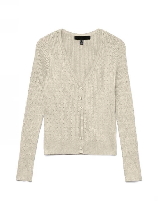 Obrázek produktu Vero Moda Kardigan Silje 10340553 Béžová Regular Fit