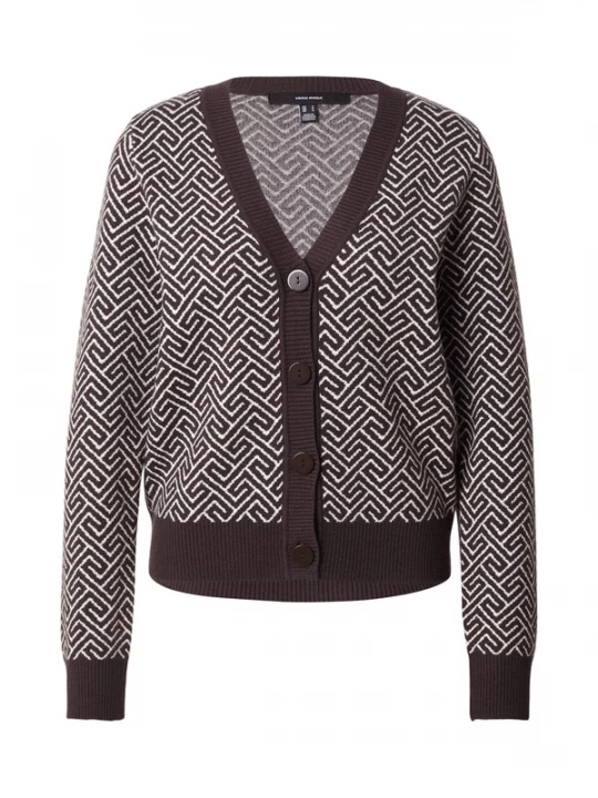Obrázek produktu VERO MODA Kardigan 'VMARIA' hnědá / bílá