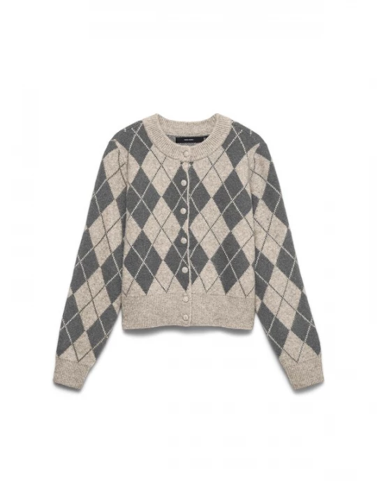 Obrázek produktu VERO MODA Kardigan 'VMHALO' béžová / grafitová