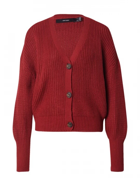 Obrázek produktu VERO MODA Kardigan 'VMLea' tmavě červená