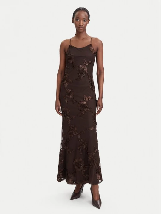 Obrázek produktu Vero Moda Koktejlové šaty VmQuinn 10348532 Hnědá Regular Fit