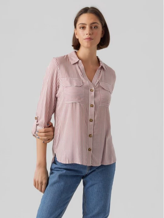 Obrázek produktu Vero Moda Košile Bumpy 10275283 Růžová Regular Fit
