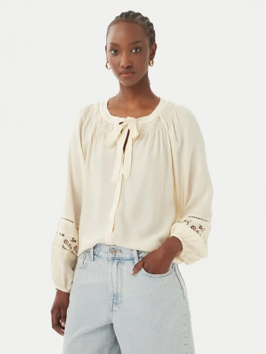 Obrázek produktu Vero Moda Košile Stacy 10343458 Krémová Loose Fit