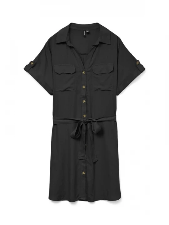 Obrázek produktu VERO MODA Košilové šaty 'VMBumpy'  černá