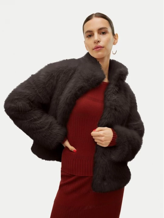 Obrázek produktu Vero Moda Kožešina Monroe 10315328 Hnědá Regular Fit