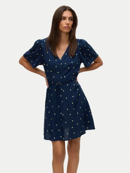 Obrázek produktu Vero Moda Letní šaty Alba 10292845 Tmavomodrá Regular Fit