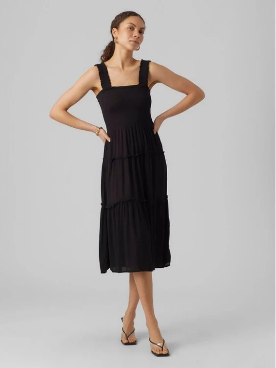 Obrázek produktu Vero Moda Letní šaty Menny 10282481 Černá Regular Fit