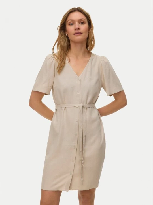 Obrázek produktu Vero Moda Letní šaty Mymilo 10340466 Béžová Regular Fit