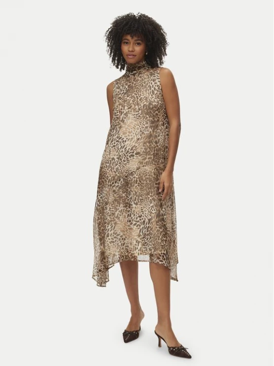 Obrázek produktu Vero Moda Letní šaty Smilla 10345453 Béžová Regular Fit