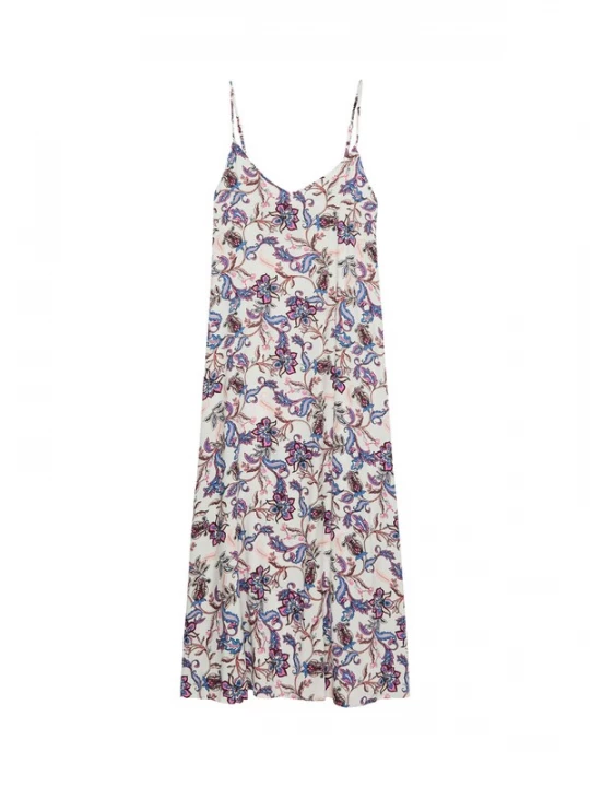 Obrázek produktu VERO MODA Letní šaty 'VMCHERIE' modrá / hnědá / růžová / offwhite