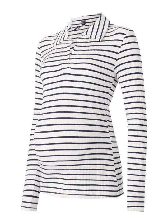 Obrázek produktu Vero Moda Maternity Tričko 'VMMSEA' námořnická modř / bílá