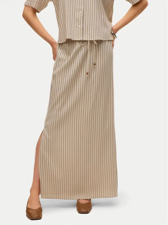 Obrázek produktu Vero Moda Maxi sukně Mymilo 10321622 Béžová Regular Fit