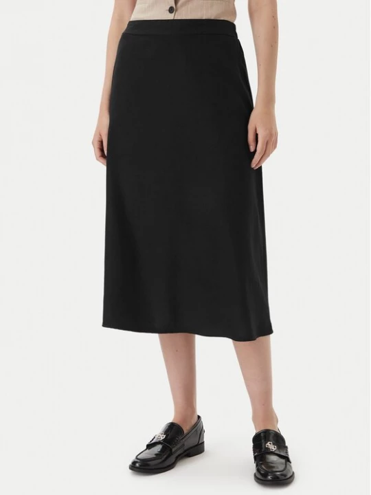 Obrázek produktu Vero Moda Midi sukně Mymilo 10340419 Černá Regular Fit