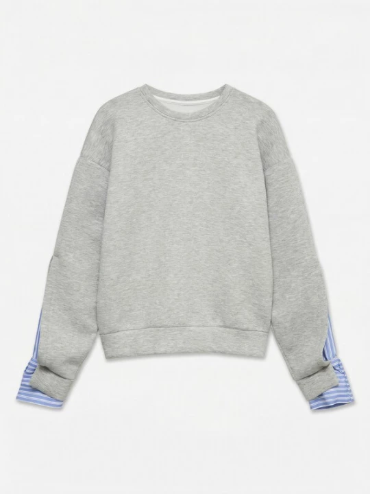 Obrázek produktu VERO MODA Mikina 'VMMORGAN' opálová / šedá / bílá