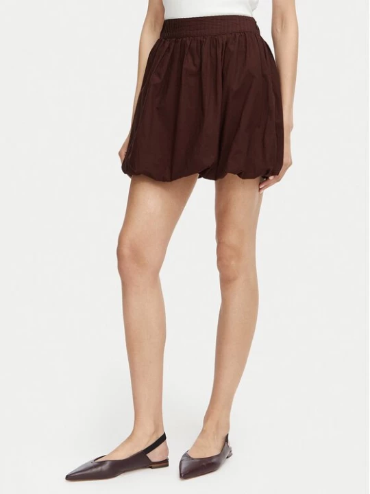 Obrázek produktu Vero Moda Mini sukně Esther 10355460 Tmavě hnědá Regular Fit