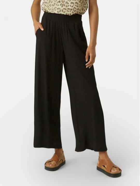 Obrázek produktu Vero Moda Palazzo kalhoty Menny 10282478 Černá Wide Leg