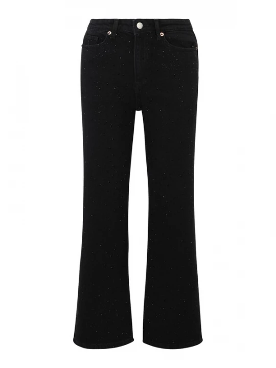 Obrázek produktu Vero Moda Petite Džíny 'VMTESSA' černá džínovina / bílá
