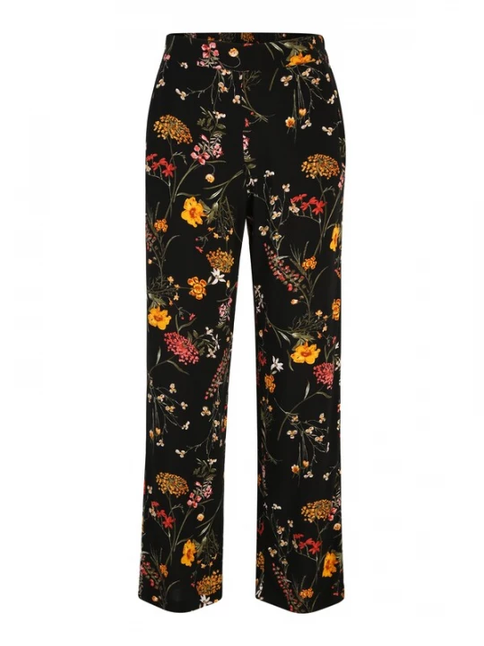 Obrázek produktu Vero Moda Petite Kalhoty 'EASY'  žlutá / tmavě zelená / červená / černá
