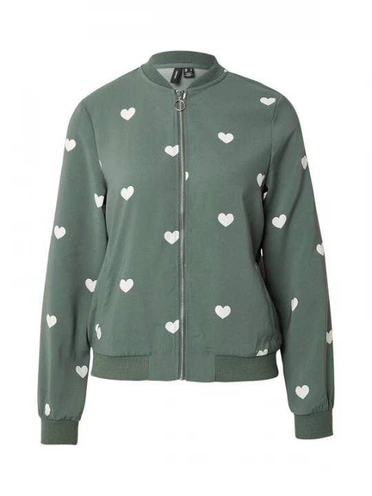 Obrázek produktu VERO MODA Přechodná bunda 'VMCoco' nefritová / bílá