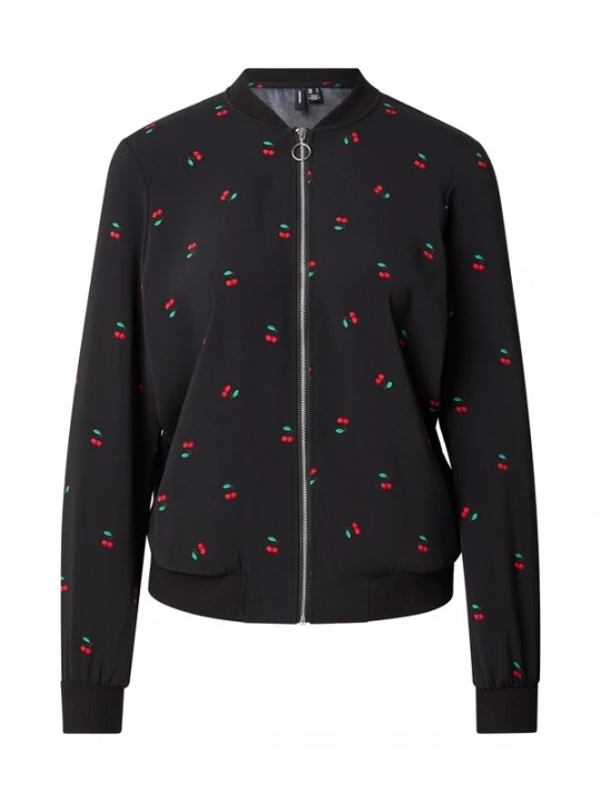 Obrázek produktu VERO MODA Přechodná bunda 'VMCOCO' zelená / červená / černá