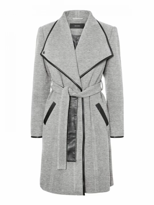 Obrázek produktu VERO MODA Přechodný kabát  šedá / černá