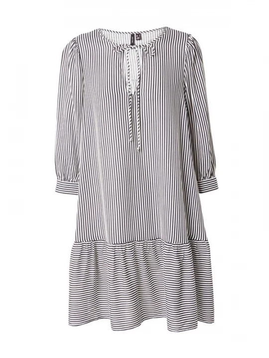 Obrázek produktu VERO MODA Šaty 'VMBumpy' černá / bílá