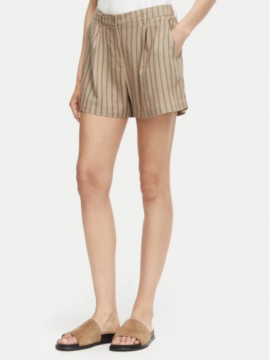 Obrázek produktu Vero Moda Šortky z materiálu Rosie 10346913 Světle hnědá Loose Fit