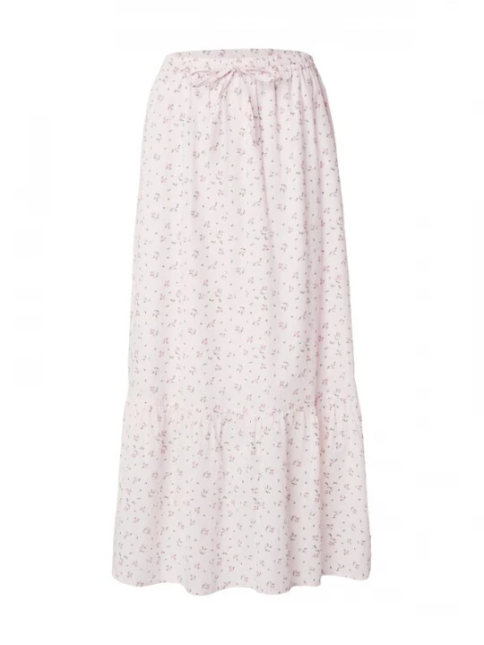 Obrázek produktu VERO MODA Sukně 'VMTRINE' olivová / růžová / pastelově růžová