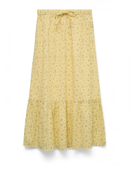 Obrázek produktu VERO MODA Sukně 'VMTRINE' pastelově žlutá / zelená / šeříková