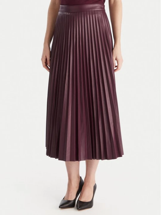 Obrázek produktu Vero Moda Sukně z imitace kůže Bella Holly 10319036 Fialová Regular Fit