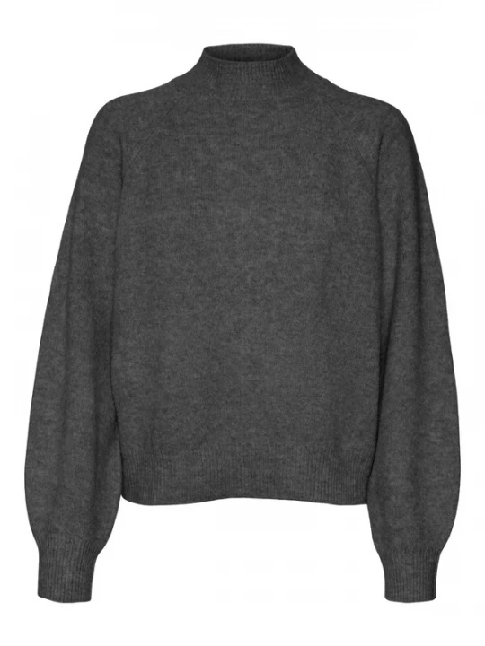 Obrázek produktu VERO MODA Svetr 'Leaf'  tmavě šedá