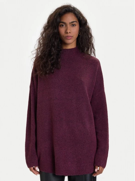 Obrázek produktu Vero Moda Svetr Plaza 10290784 Fialová Loose Fit
