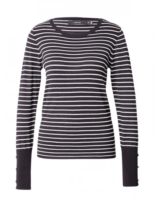 Obrázek produktu VERO MODA Svetr 'VMDory' černá / bílá