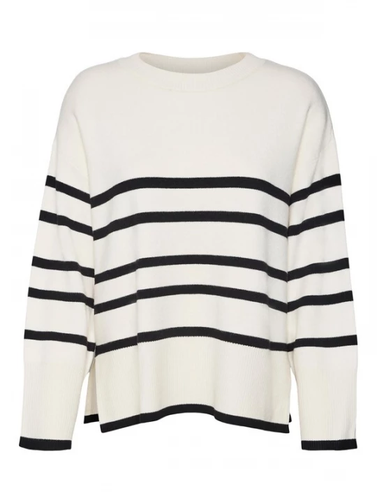Obrázek produktu VERO MODA Svetr 'VMSaba'  béžová / černá