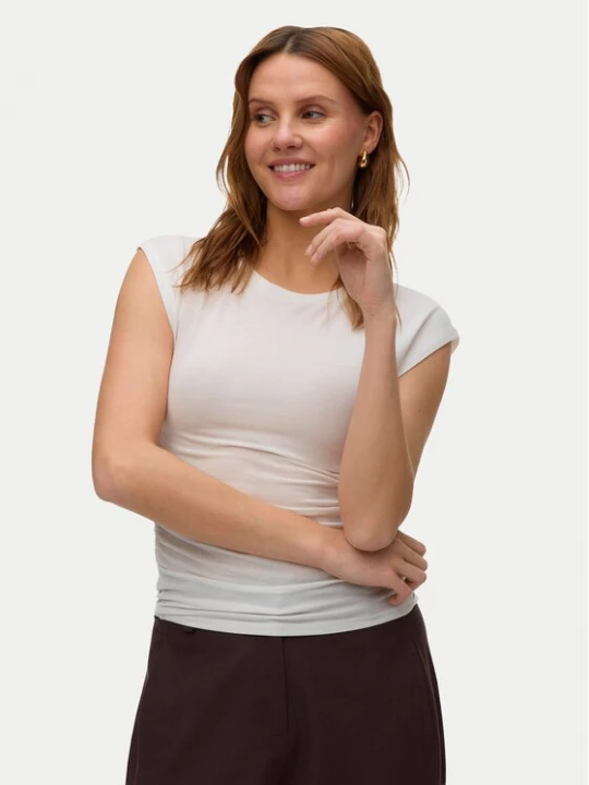 Obrázek produktu Vero Moda T-Shirt Avasarah 10342876 Bílá Slim Fit