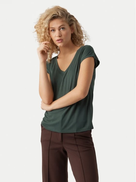 Obrázek produktu Vero Moda T-Shirt Filli 10247666 Zelená Regular Fit