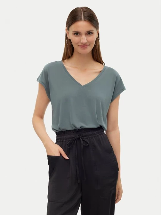Obrázek produktu Vero Moda T-Shirt Filli 10247666 Zelená Relaxed Fit