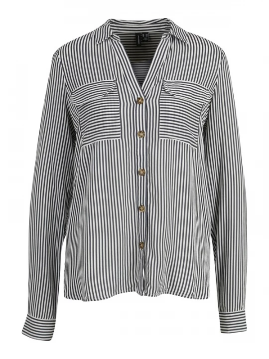 Obrázek produktu Vero Moda Tall Halenka 'Bumpy'  černá / bílá