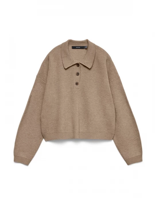 Obrázek produktu Vero Moda Tall Svetr 'VMEXCITING' tmavě béžová