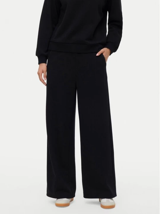 Obrázek produktu Vero Moda Teplákové kalhoty Daisy 10338102 Černá Wide Leg