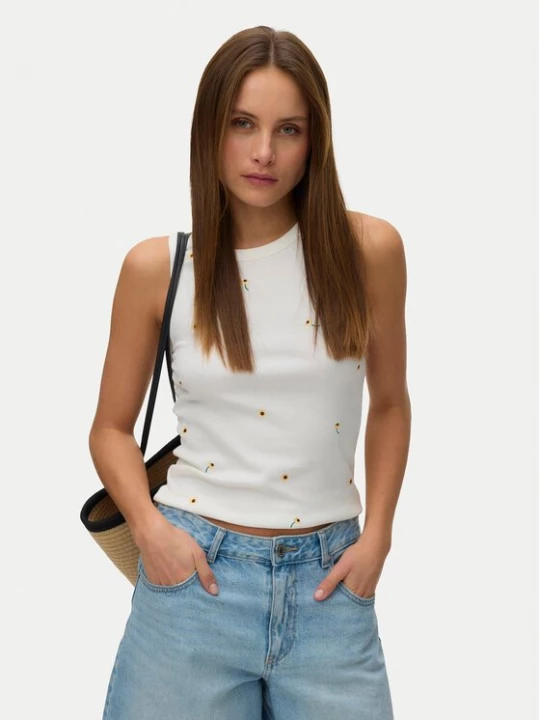 Obrázek produktu Vero Moda Top Naja 10341964 Bílá Slim Fit