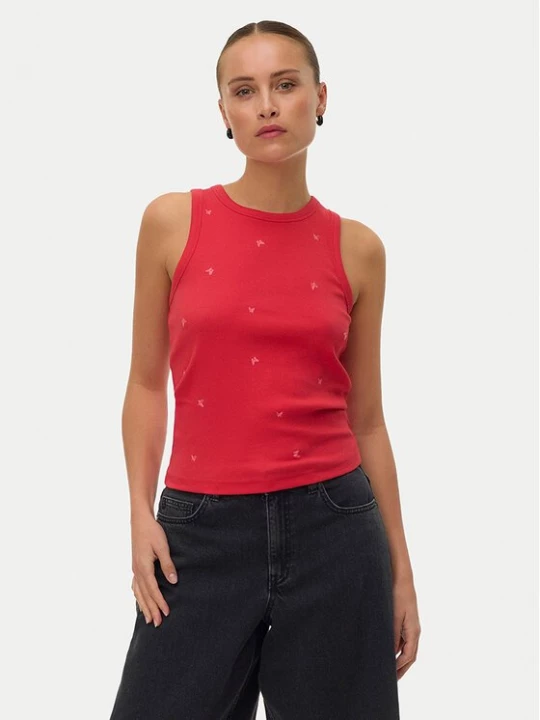 Obrázek produktu Vero Moda Top Naja 10341964 Červená Slim Fit