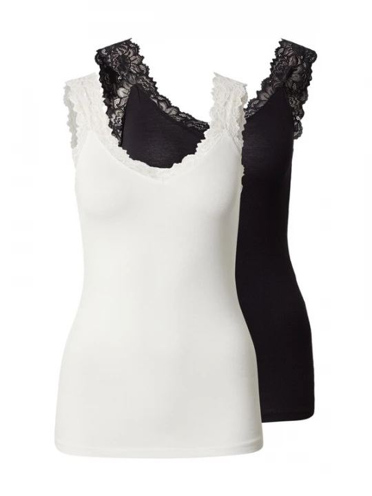 Obrázek produktu VERO MODA Top 'VMROSA' černá / bílá