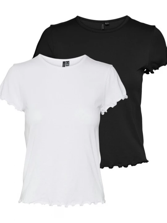 Obrázek produktu VERO MODA Tričko 'VMBarbara'  černá / offwhite
