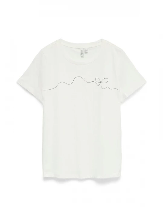Obrázek produktu VERO MODA Tričko 'VMKilano' černá / bílá