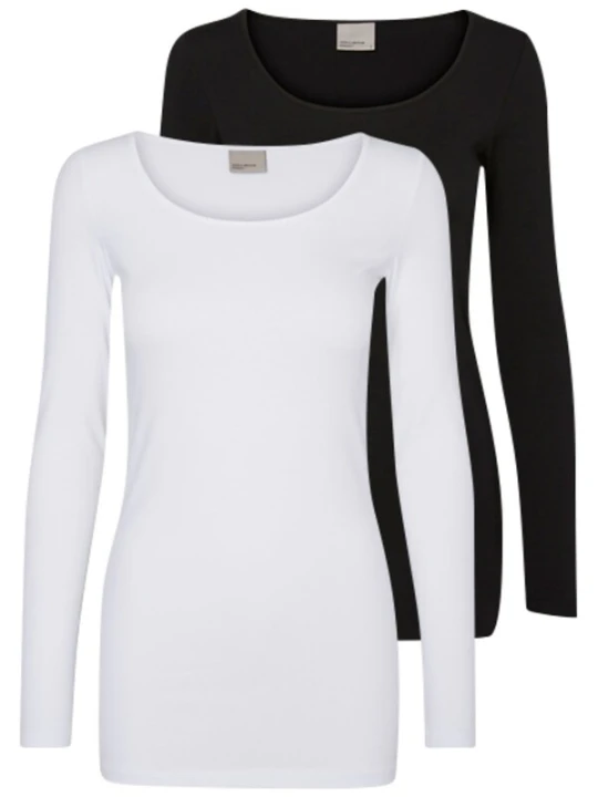 Obrázek produktu VERO MODA Tričko 'VMMaxi' černá / bílá