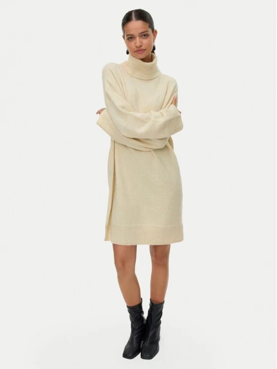 Obrázek produktu Vero Moda Úpletové šaty Aquarius 10331900 Béžová Regular Fit