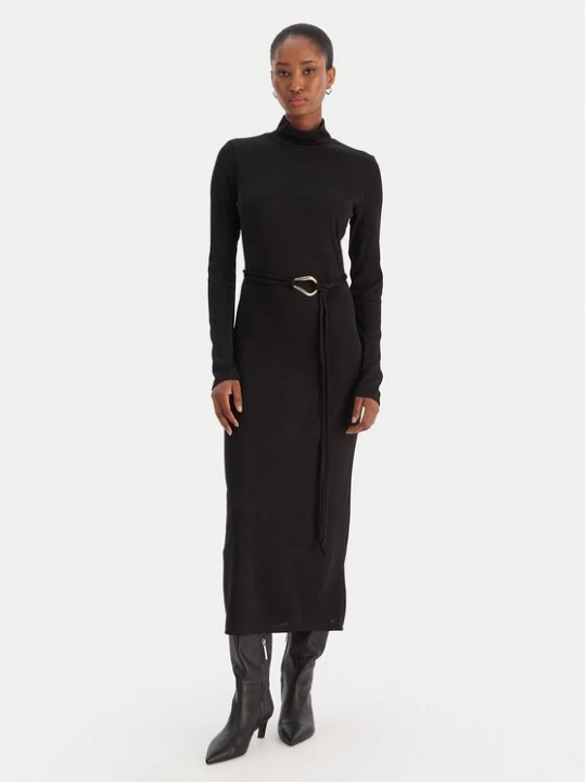 Obrázek produktu Vero Moda Úpletové šaty Louisa 10336207 Černá Loose Fit